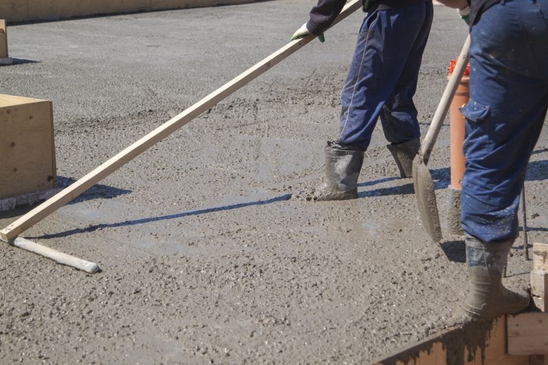 Products For Concrete Levelings in use